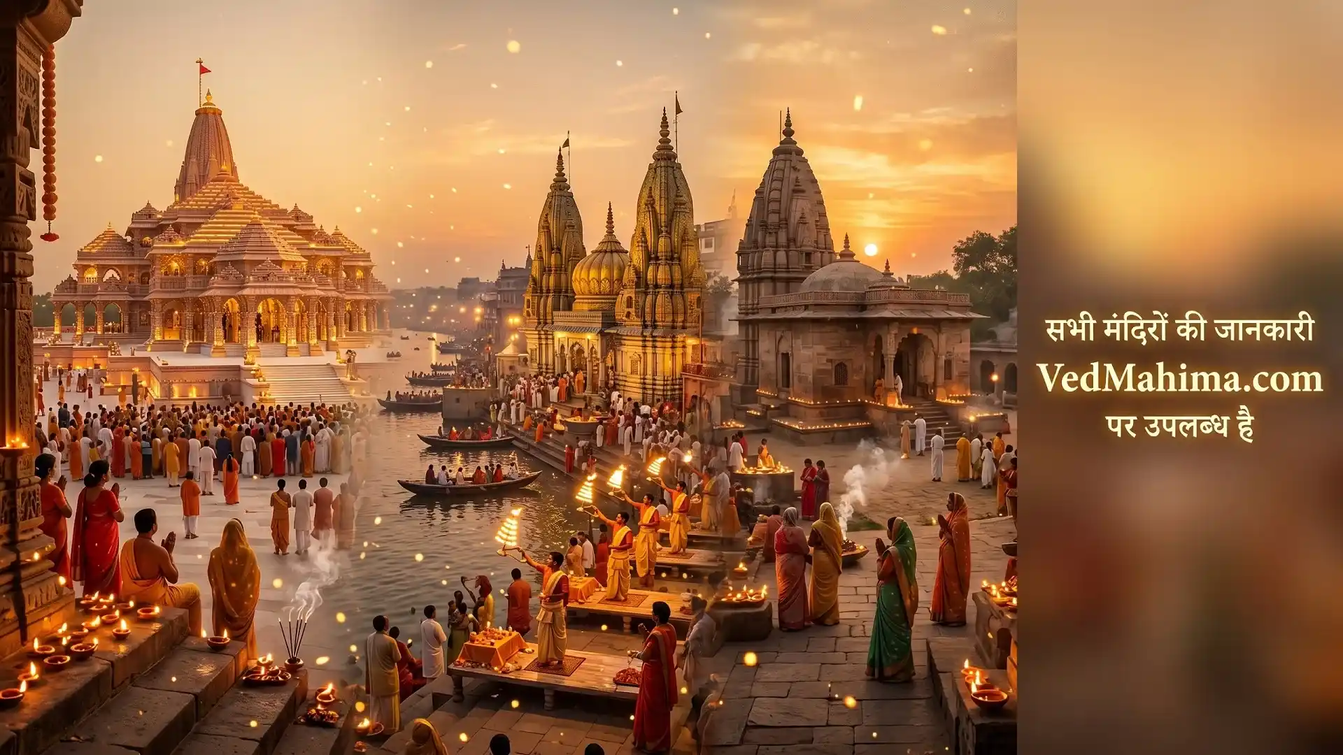 Ancient Hindu temple architecture during sunrise