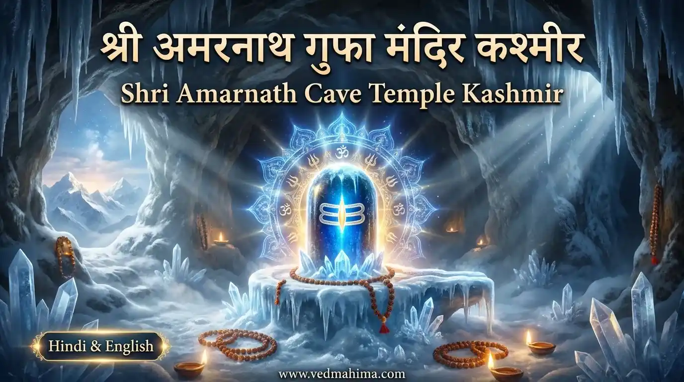 Shri Amarnath Cave Temple Kashmir