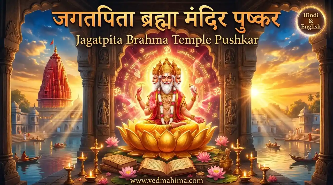 जगतपिता ब्रह्मा मंदिर पुष्कर