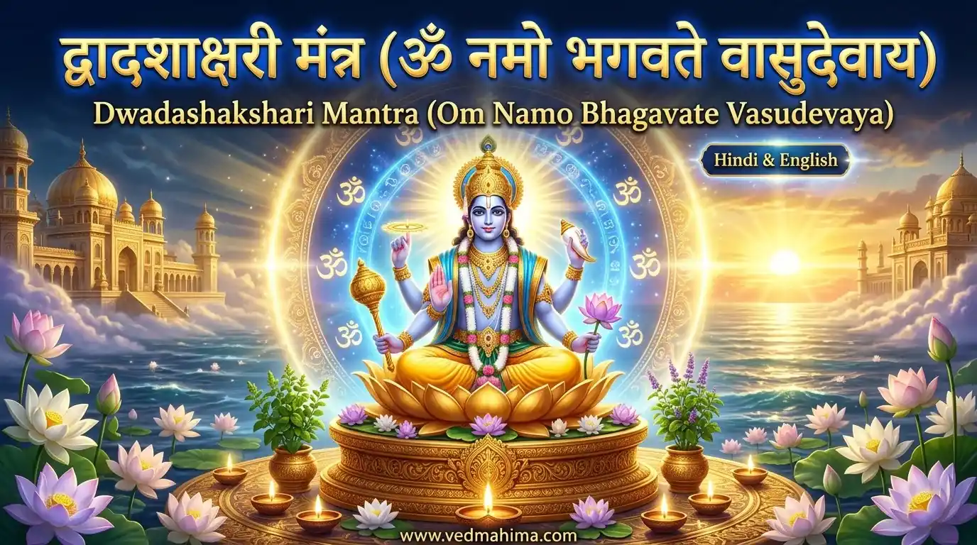 Dwadashakshari Mantra (Om Namo Bhagavate Vasudevaya)