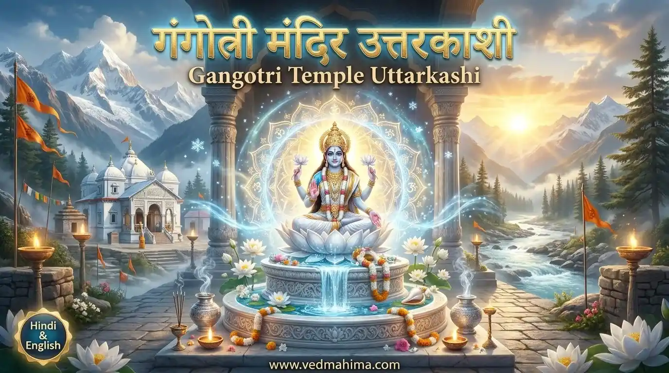 गंगोत्री मंदिर उत्तरकाशी