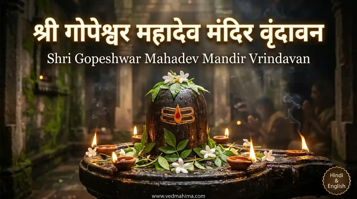 श्री गोपेश्वर महादेव मंदिर वृंदावन