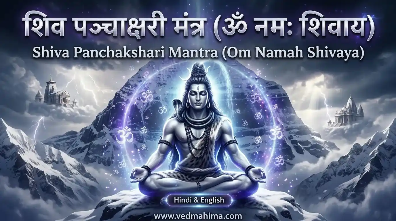 शिव पञ्चाक्षरी मंत्र (ॐ नमः शिवाय)