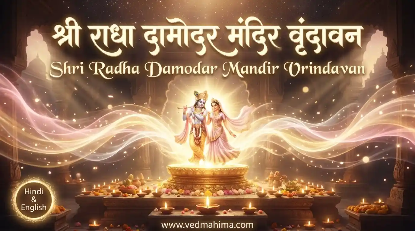 Shri Radha Damodar Temple Vrindavan