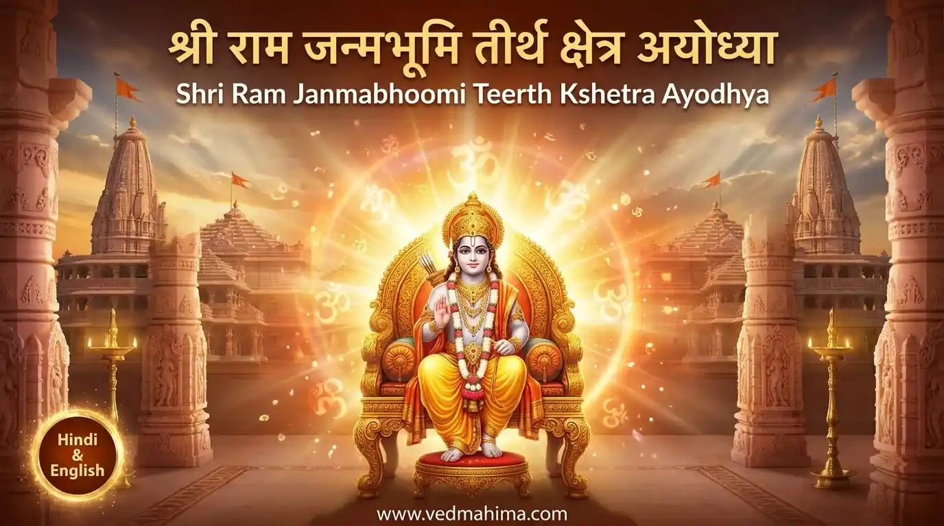 Shri Ram Janmabhoomi Teerth Kshetra Ayodhya