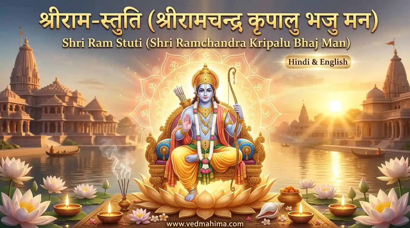 Shri Ram Stuti (Shri Ramachandra Kripalu Bhaju Mana)