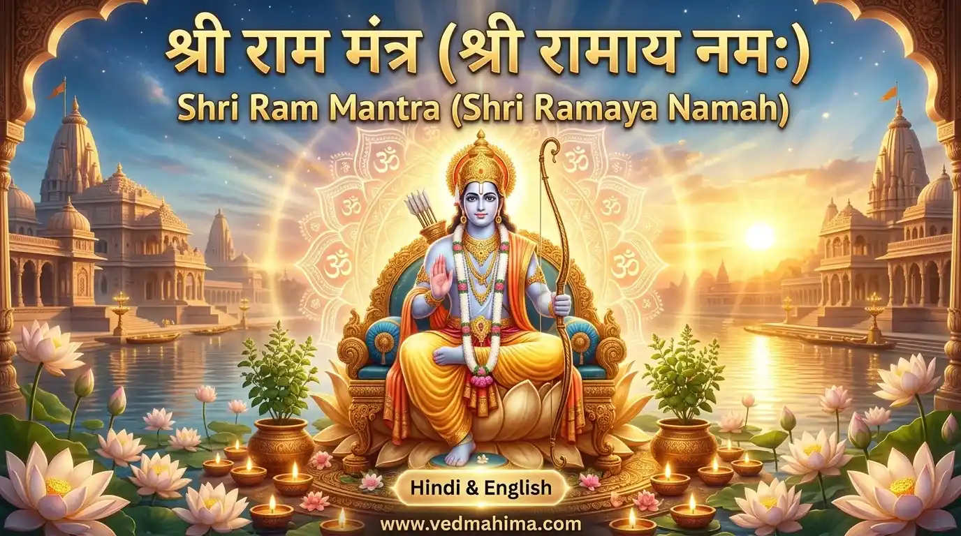 श्री राम मंत्र (श्री रामाय नमः)