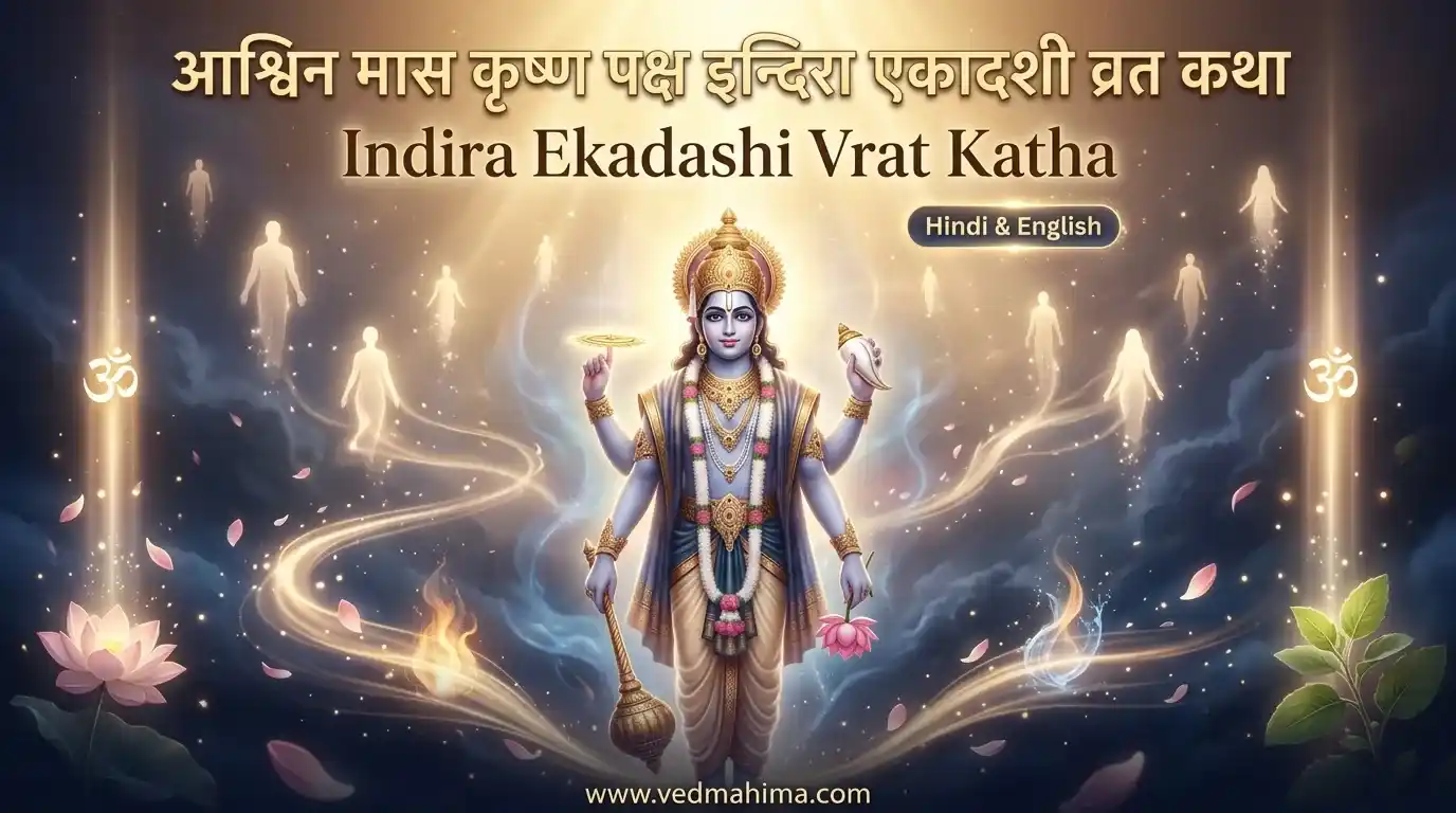 आश्विन मास कृष्ण पक्ष इन्दिरा एकादशी व्रत कथा