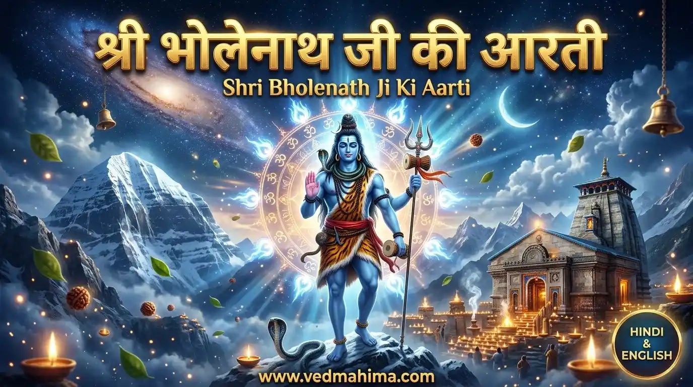 श्री भोलेनाथ जी की आरती
