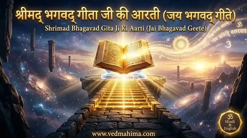 श्रीमद्भगवद्गीता जी की आरती (जय भगवद्गीते)
