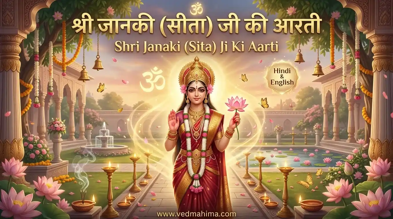 श्री जानकी (सीता) जी की आरती