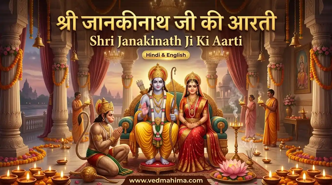 श्री जानकीनाथ जी की आरती