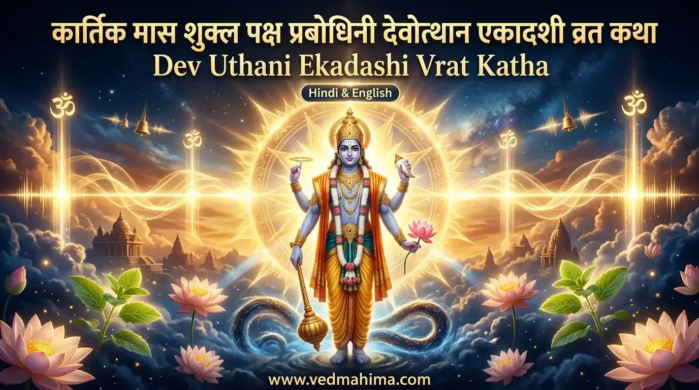 कार्तिक मास शुक्ल पक्ष प्रबोधिनी देवोत्थान एकादशी व्रत कथा