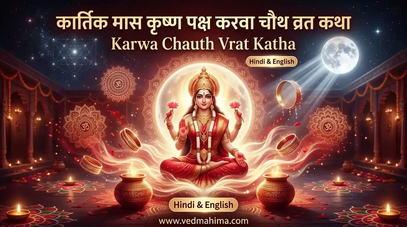 कार्तिक मास कृष्ण पक्ष करवा चौथ व्रत कथा