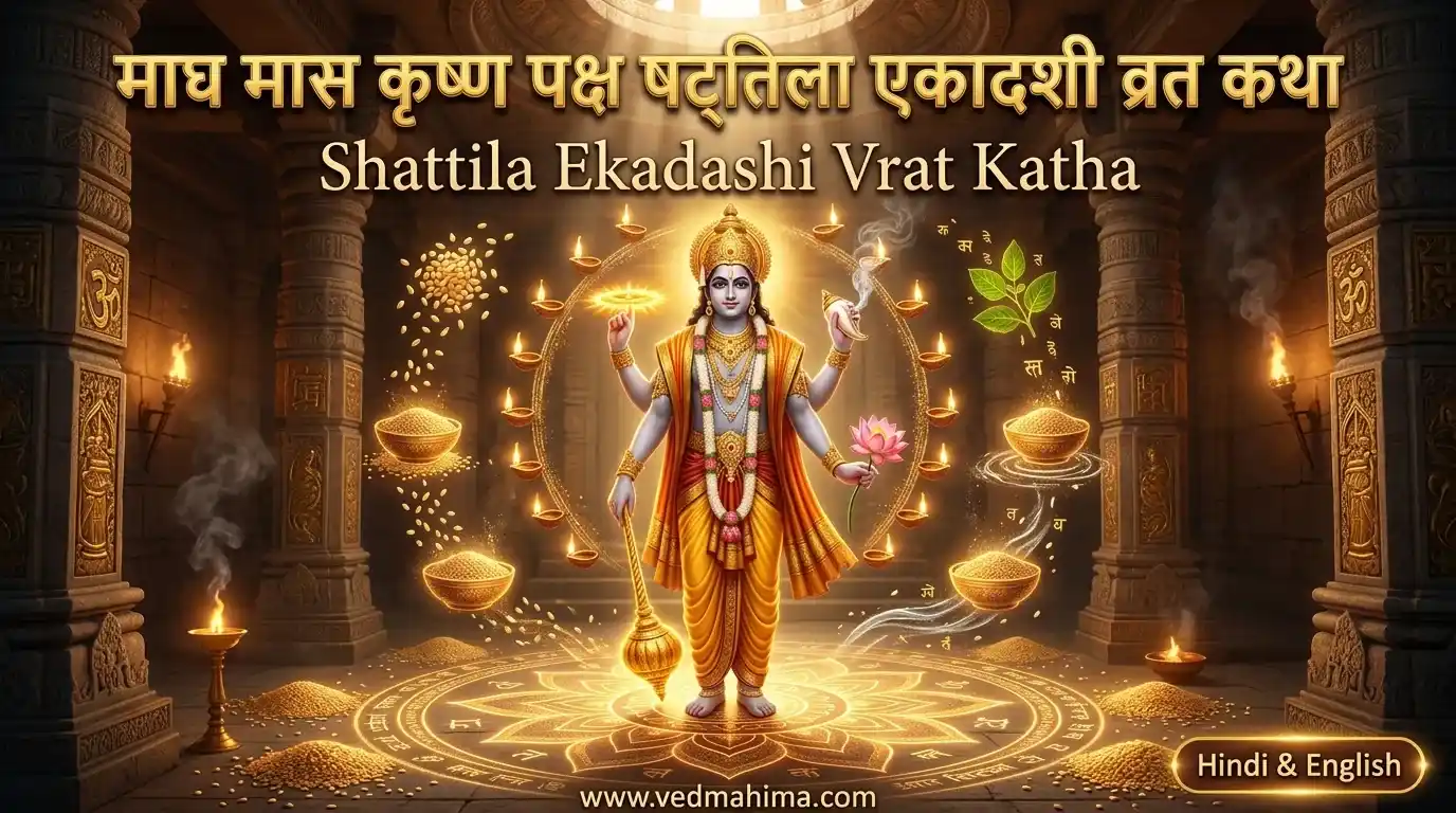 माघ मास कृष्ण पक्ष षट्तिला एकादशी व्रत कथा