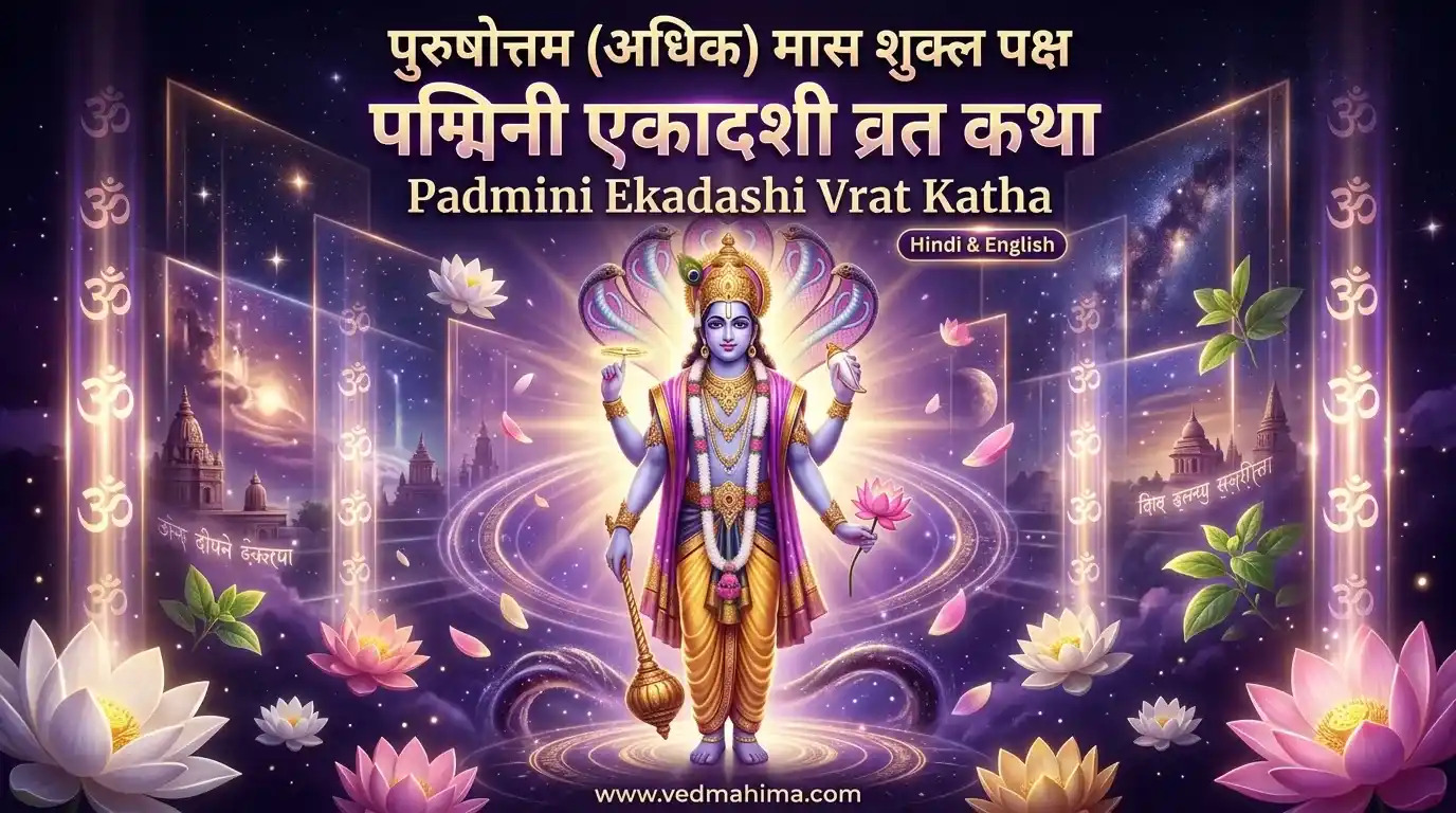 पुरुषोत्तम (अधिक) मास शुक्ल पक्ष पद्मिनी एकादशी व्रत कथा