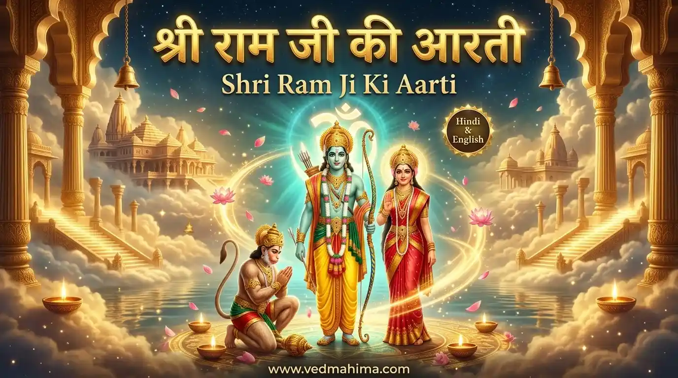 श्री राम जी की आरती