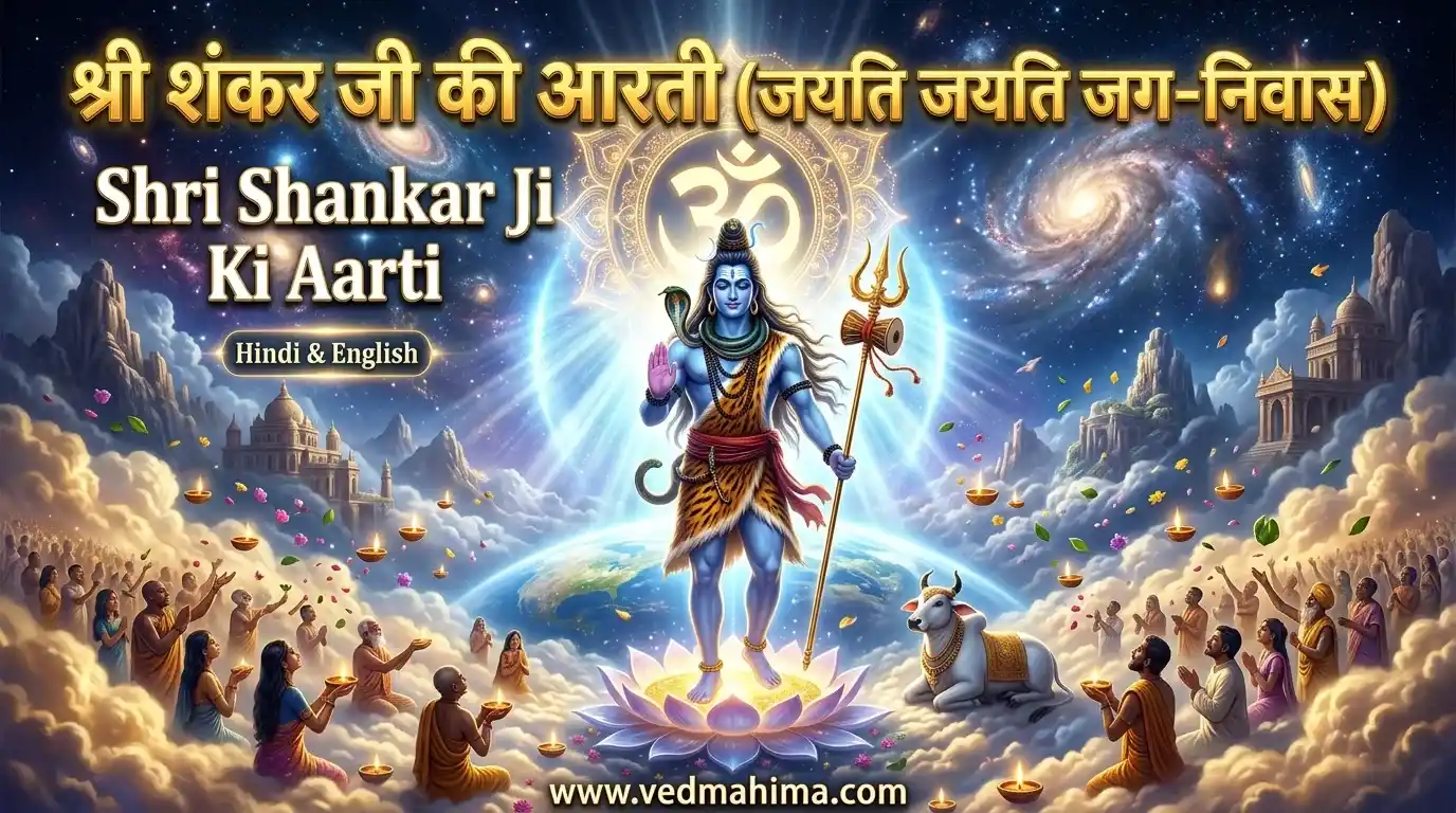 Shri Shankar Ji Ki Aarti (Jayati Jayati Jag-Nivas)