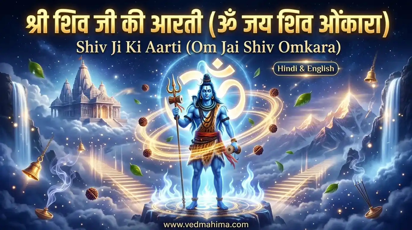 श्री शिव जी की आरती (ॐ जय शिव ओंकारा)