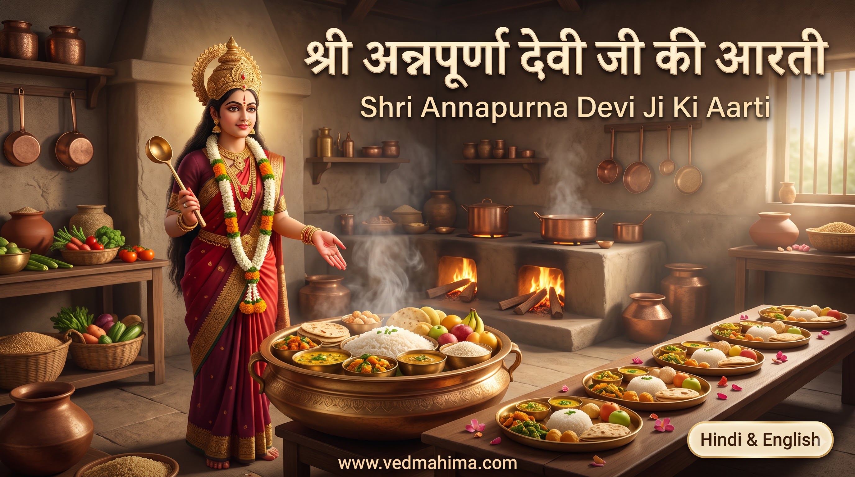 श्री अन्नपूर्णा देवी जी की आरती