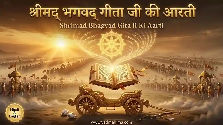 श्रीमद्भगवद्गीता जी की आरती