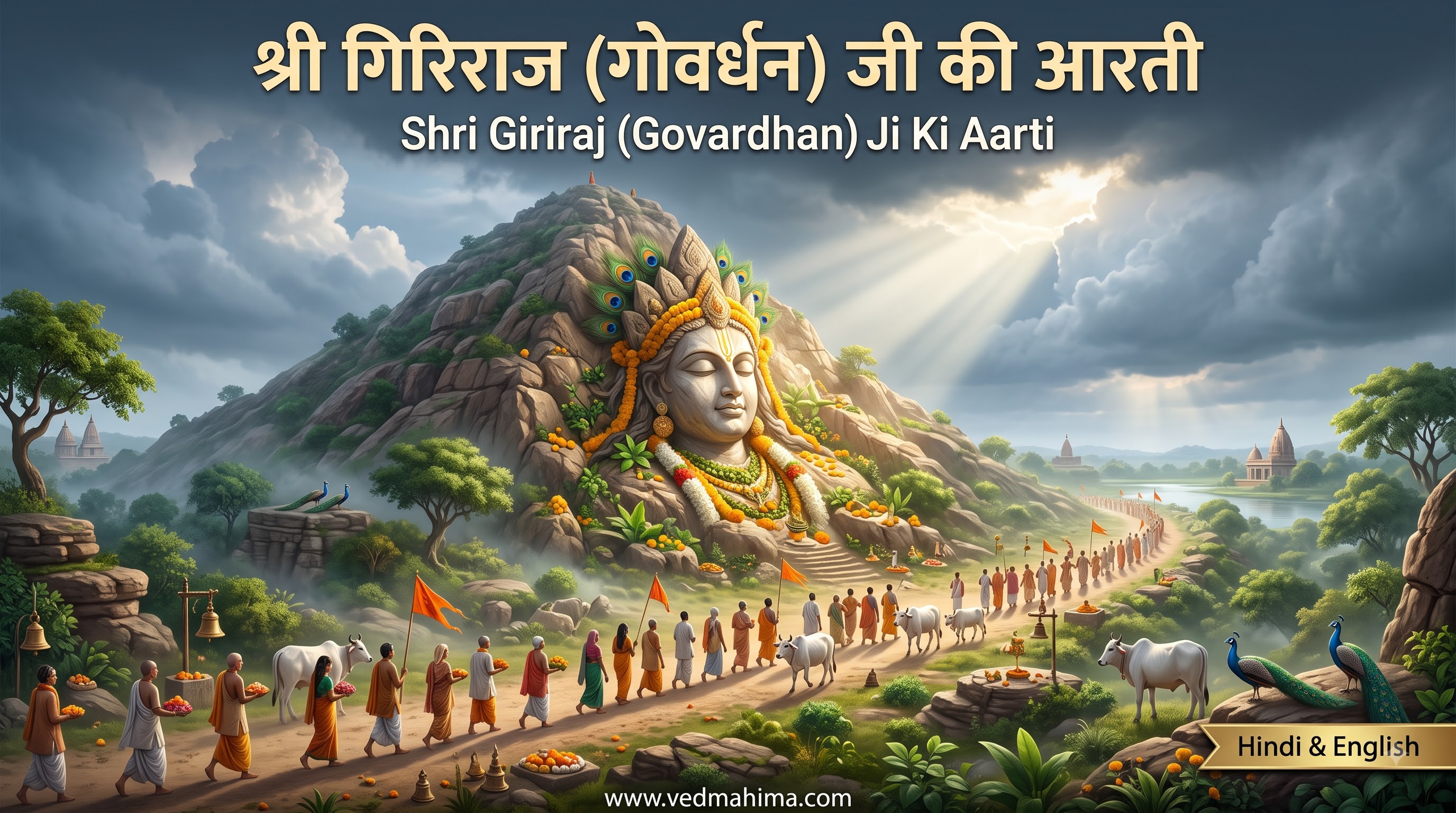 श्री गिरिराज (गोवर्धन) जी की आरती