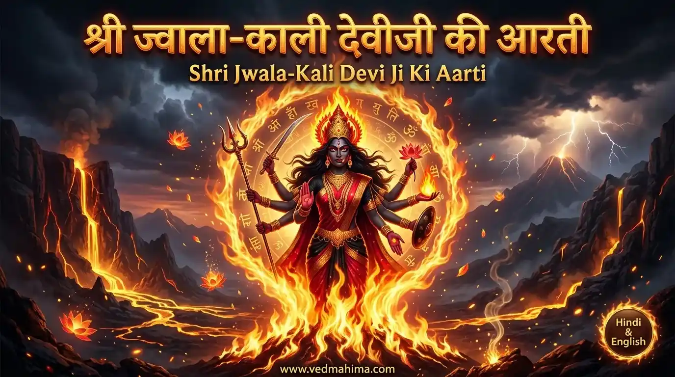 श्री ज्वाला-काली देवीजी की आरती