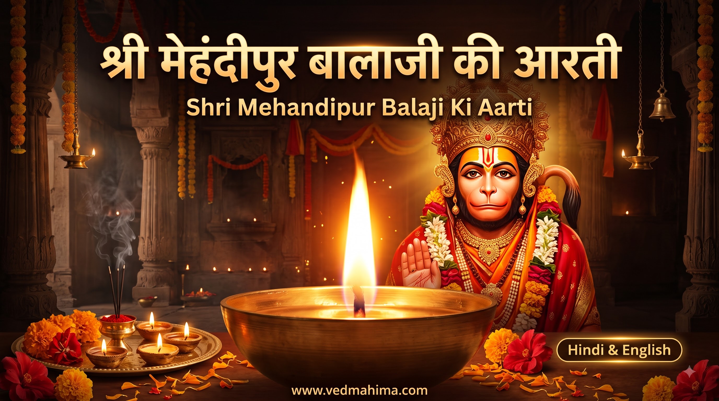 श्री मेहंदीपुर बालाजी की आरती