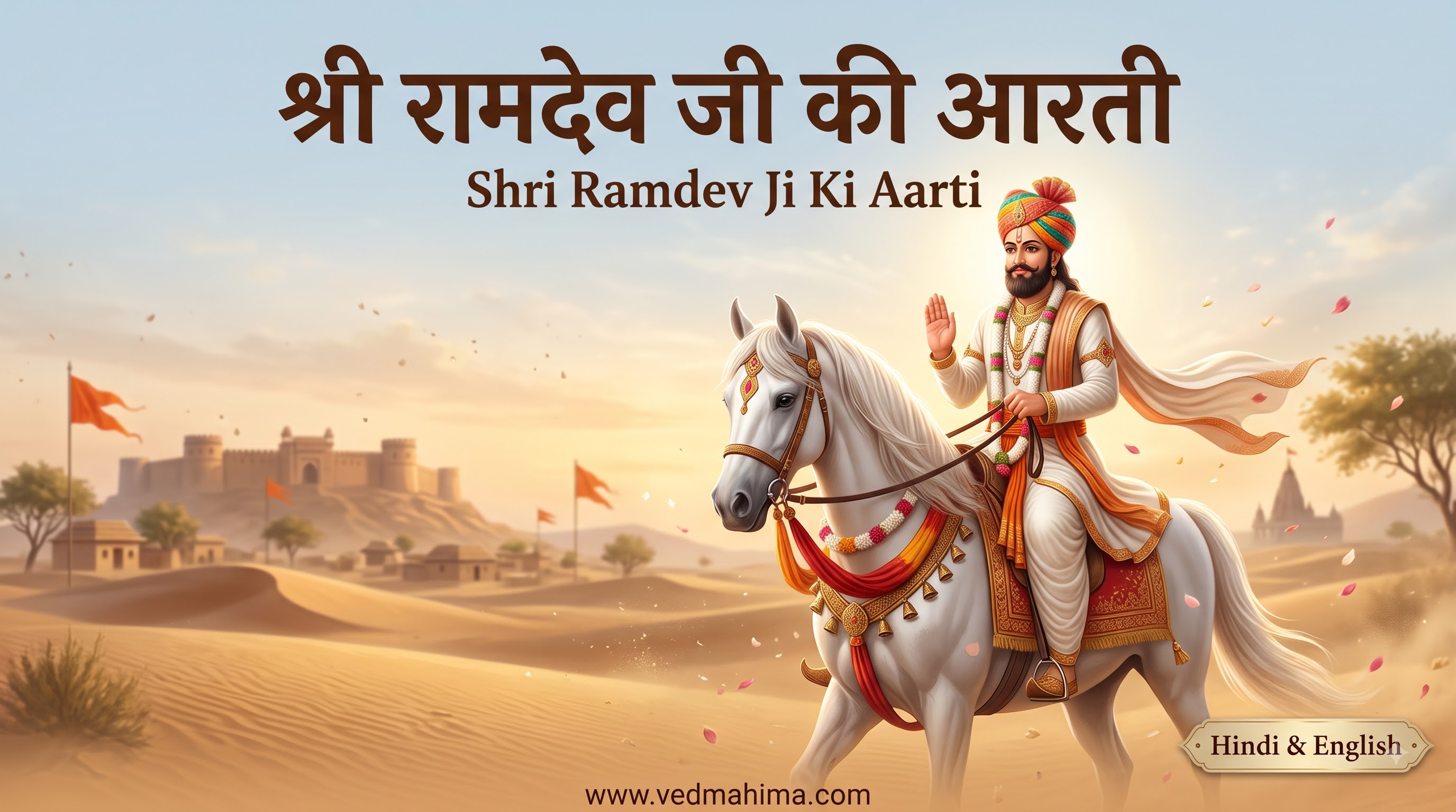 श्री रामदेव जी की आरती
