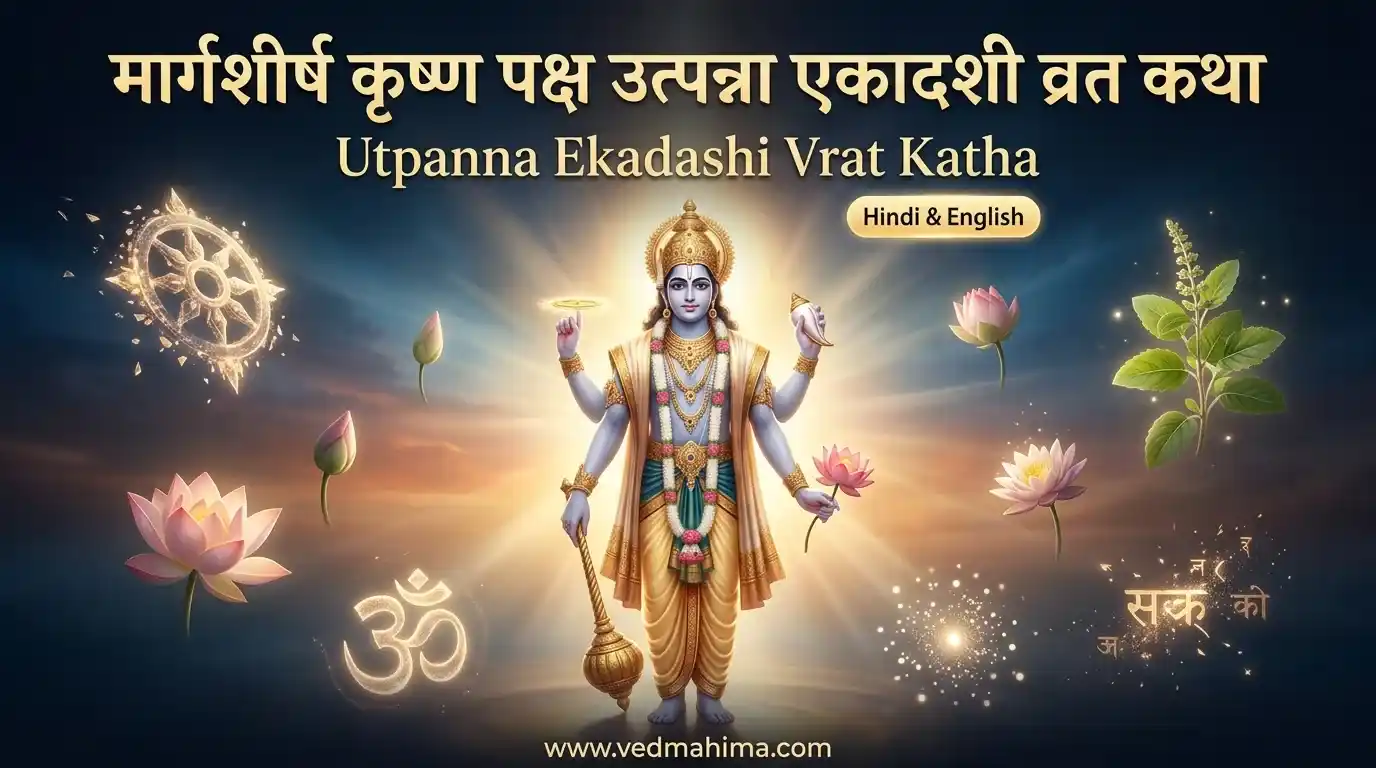मार्गशीर्ष मास कृष्ण पक्ष उत्पन्ना एकादशी व्रत कथा