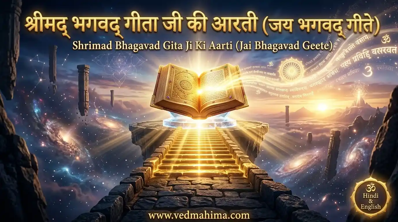 श्रीमद्भगवद्गीता जी की आरती (जय भगवद्गीते)