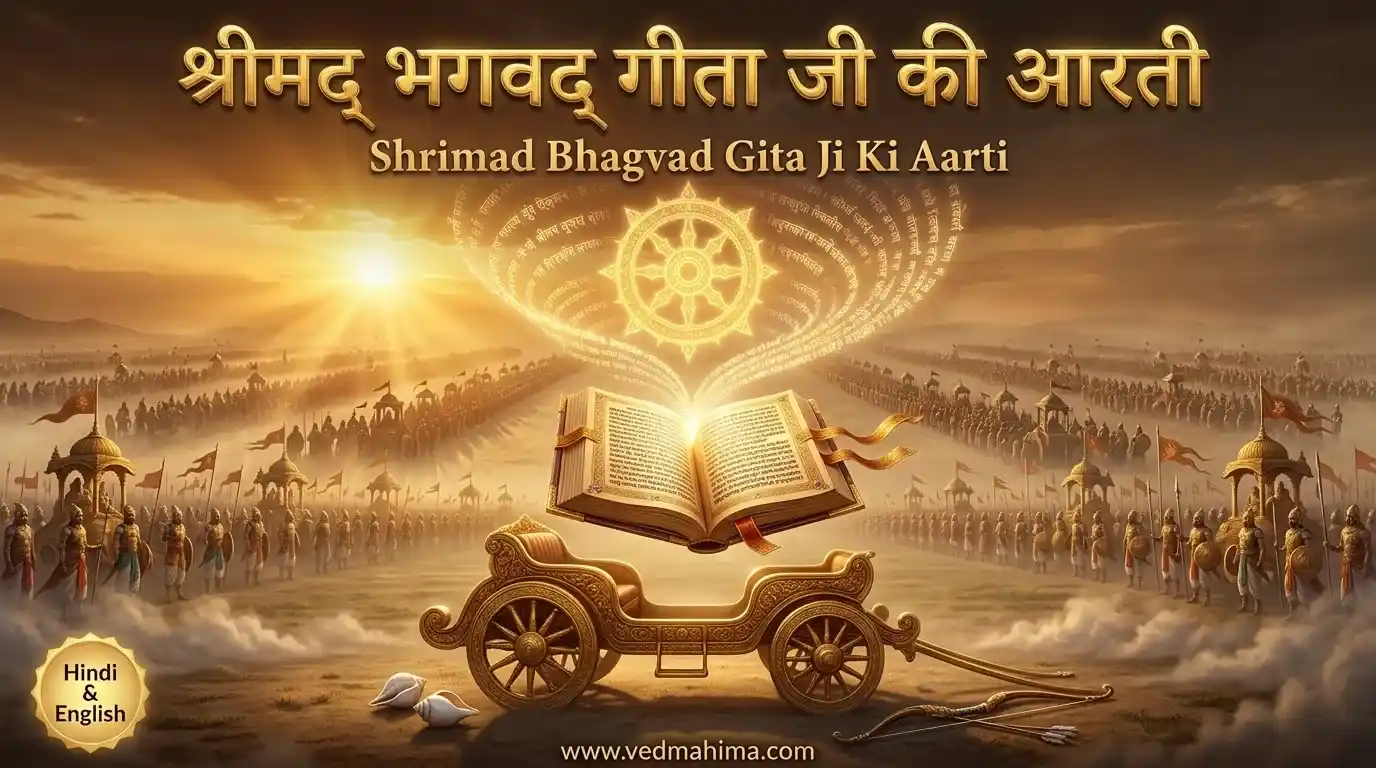 श्रीमद्भगवद्गीता जी की आरती